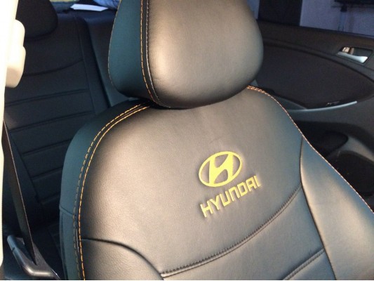 Авточехлы на Hyundai Solaris