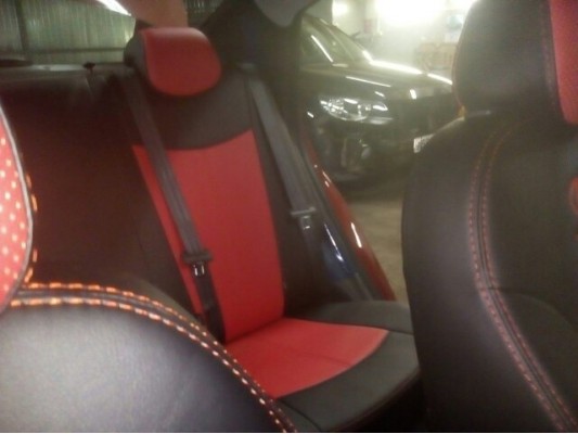 Авточехлы на Hyundai Solaris