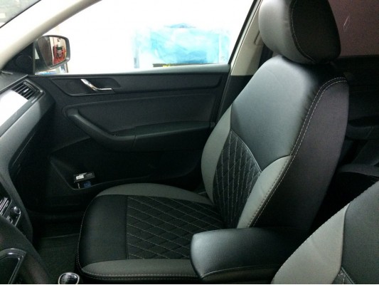 Авточехлы на Skoda Rapid