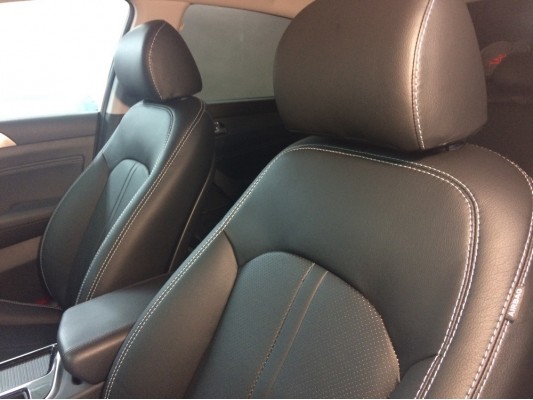 Каркасные авточехлы на Hyundai Sonata 7