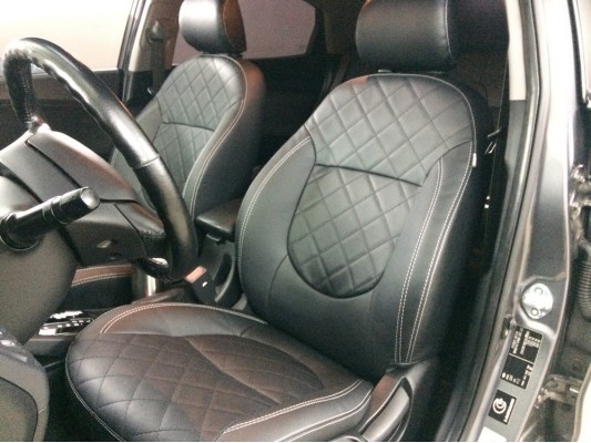 Каркасные авточехлы на KIA Rio 3