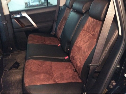 Каркасные авточехлы на Toyota Land Cruiser Prado 150