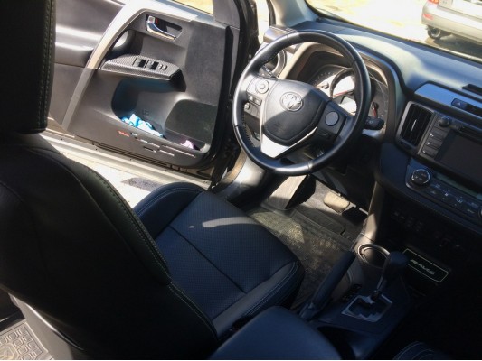 Каркасные авточехлы на Toyota RAV 4 CA40